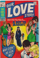 Our Love Story #8 (1970) Classic Romance Colan art Very Good