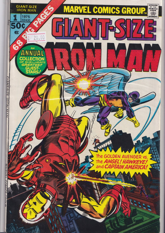 Giant Size Iron Man #1 (1975) F+ - French Comics Lovers