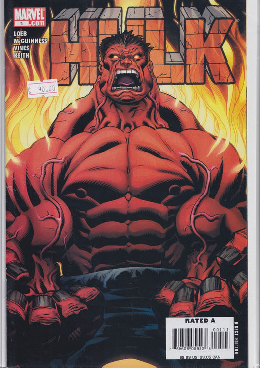 Hulk #1 Key Issue 1° (2008) Red Hulk VF - French Comics Lovers