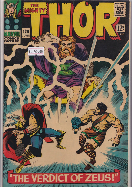 Thor #129 1966) VF - French Comics Lovers