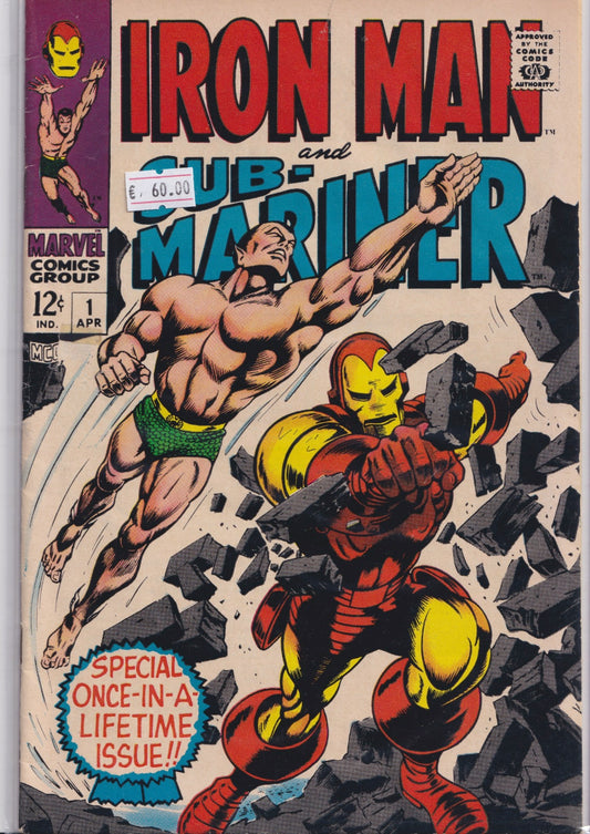 Iron Man and Sub-Mariner (1968) - French Comics Lovers