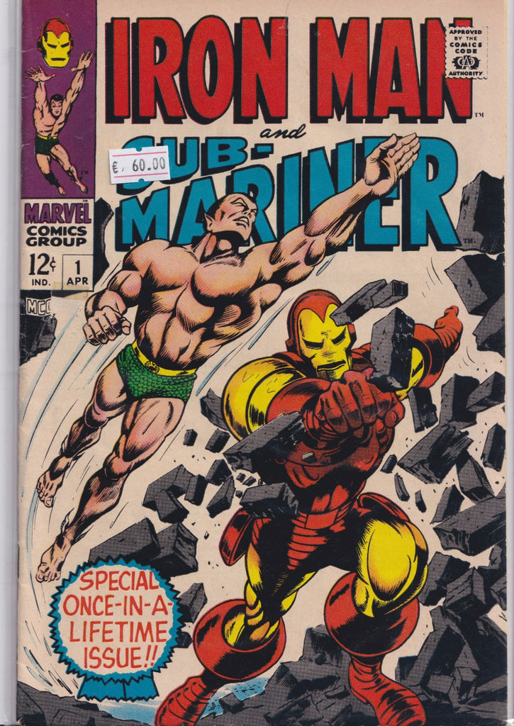Iron Man and Sub-Mariner (1968) - French Comics Lovers