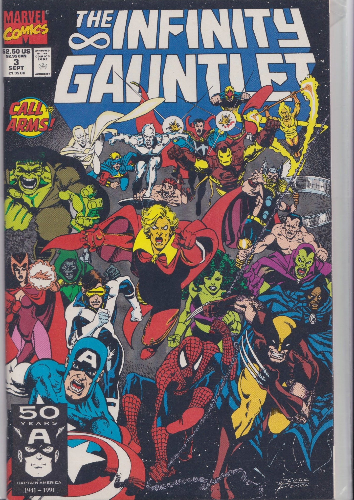 the Infinity Guantlet #1-6 (Full set) Thanos! VF - French Comics Lovers
