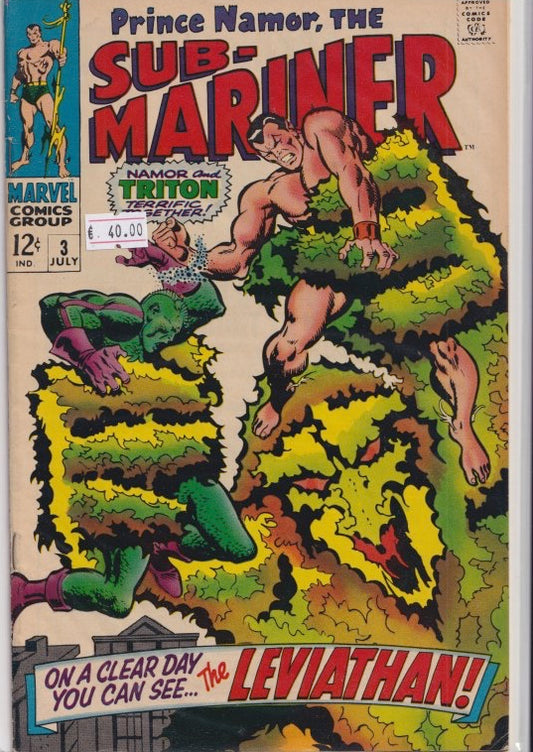 Sub-Mariner #3 (1968) VF - French Comics Lovers