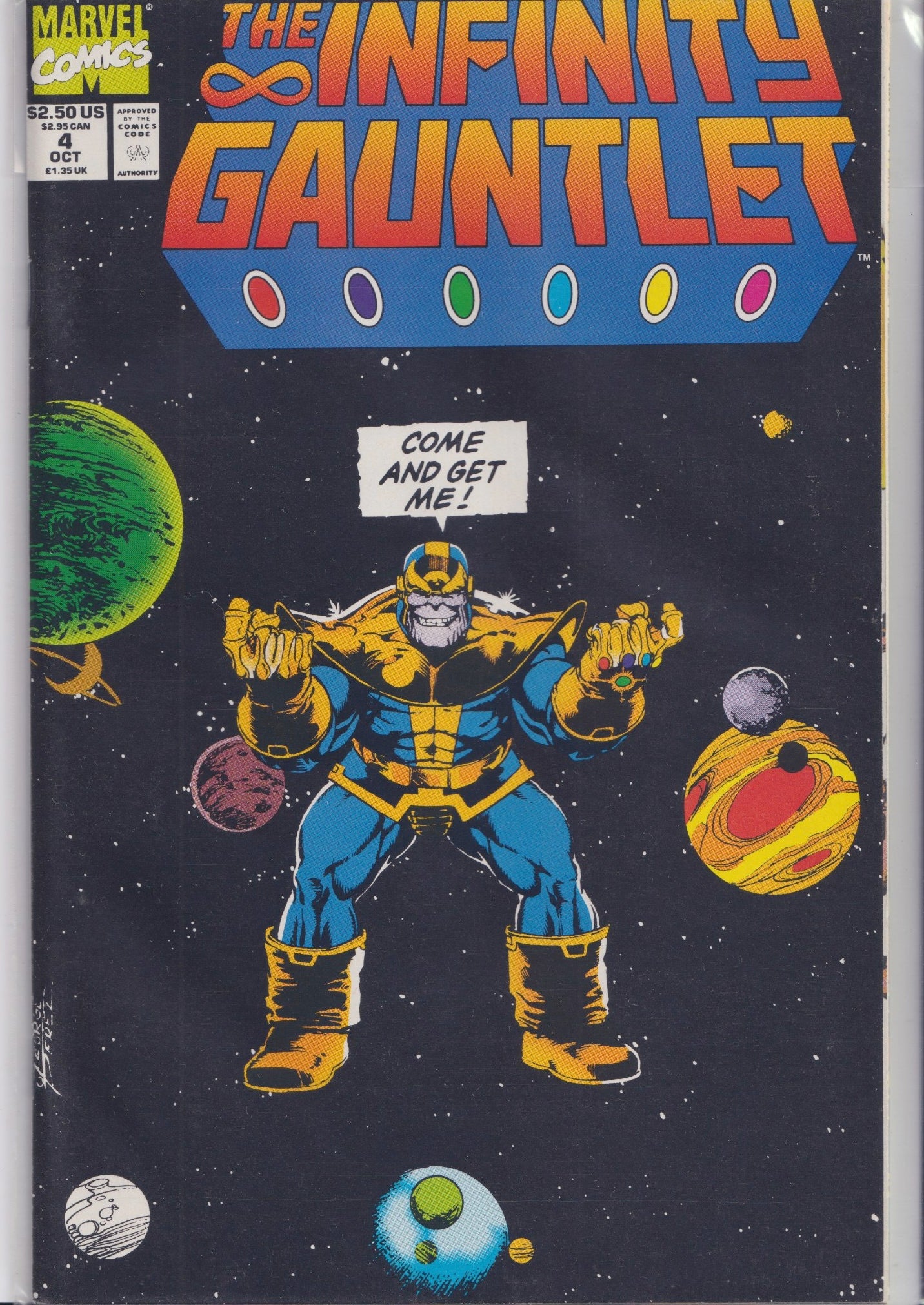 the Infinity Guantlet #1-6 (Full set) Thanos! VF - French Comics Lovers