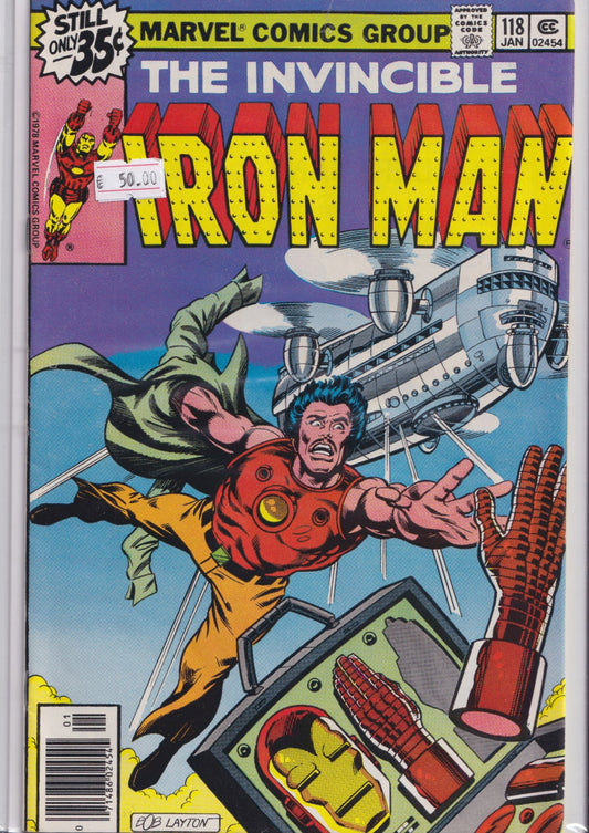 Iron Man #118 Key Issue 1°Rhodey VF - French Comics Lovers