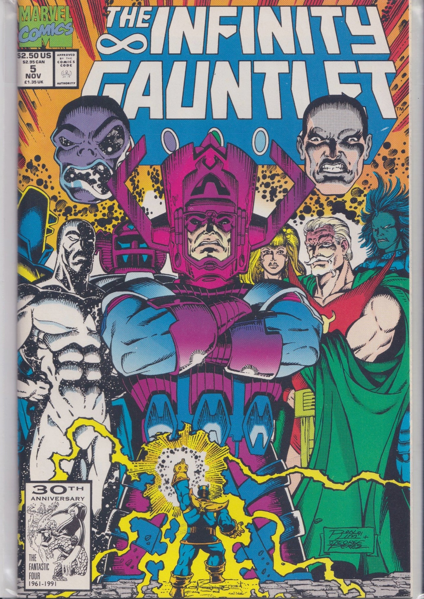 the Infinity Guantlet #1-6 (Full set) Thanos! VF - French Comics Lovers