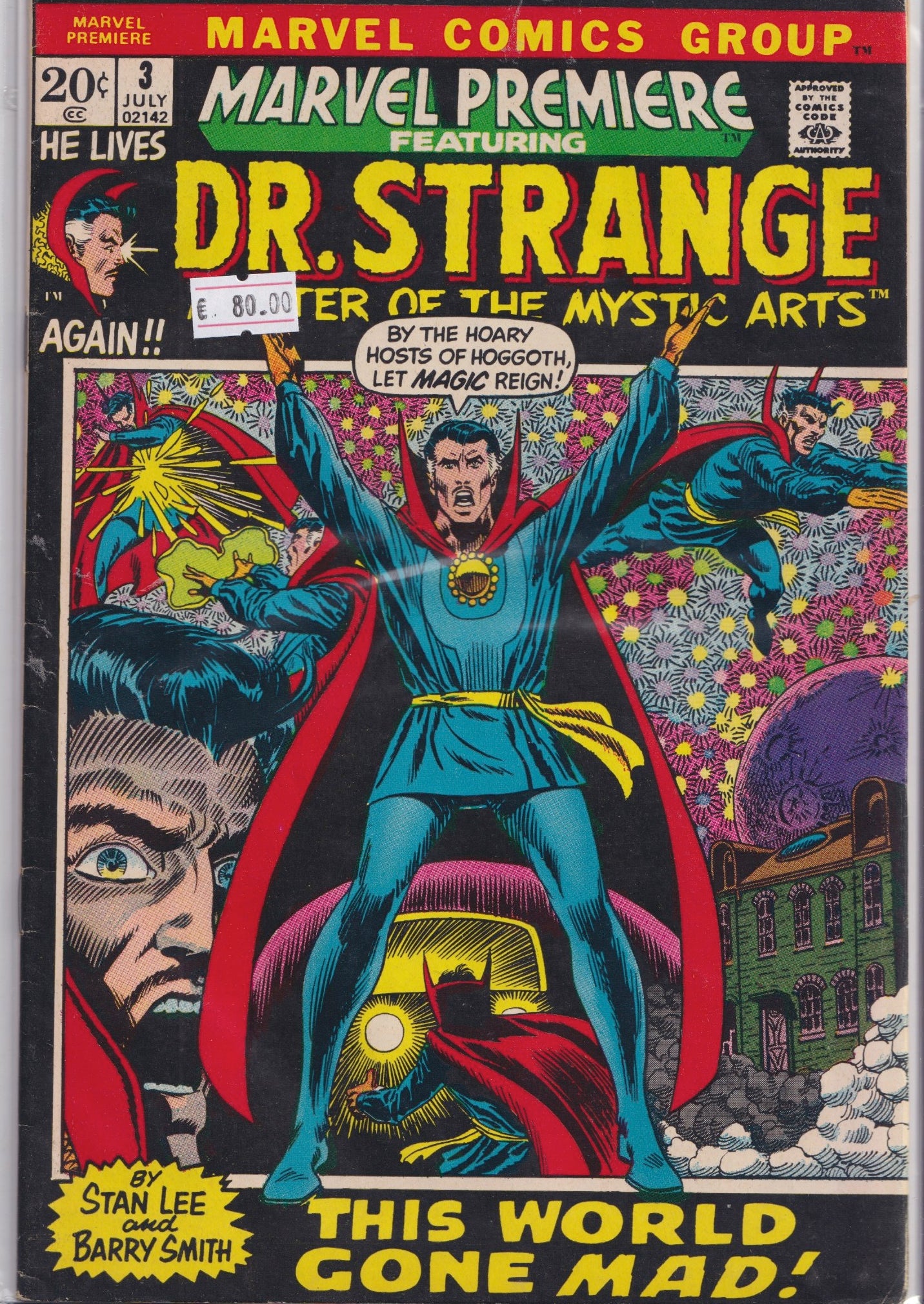 Marvel Premiere #3 (1972) Fine+ - French Comics Lovers