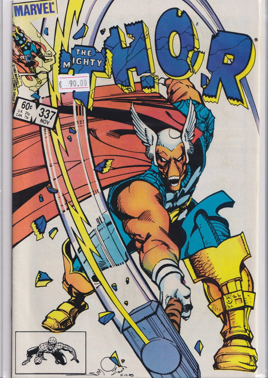 Thor #337 Beta Ray Bill - French Comics Lovers