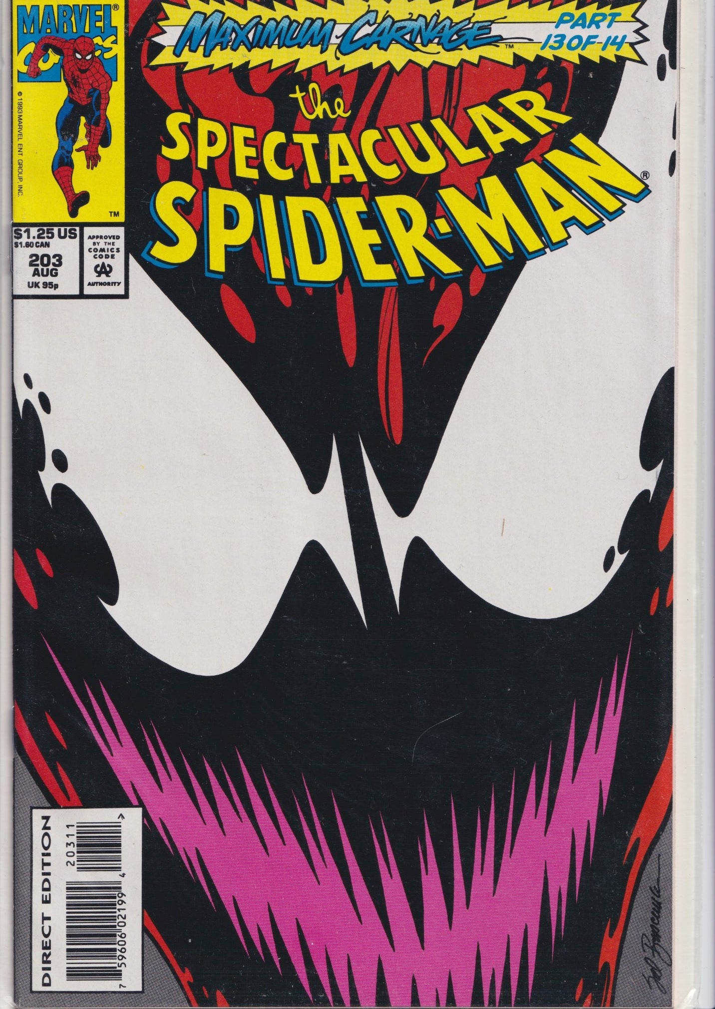 Spider-Man Maximum Carnage (1993) full set 14# Very Fine