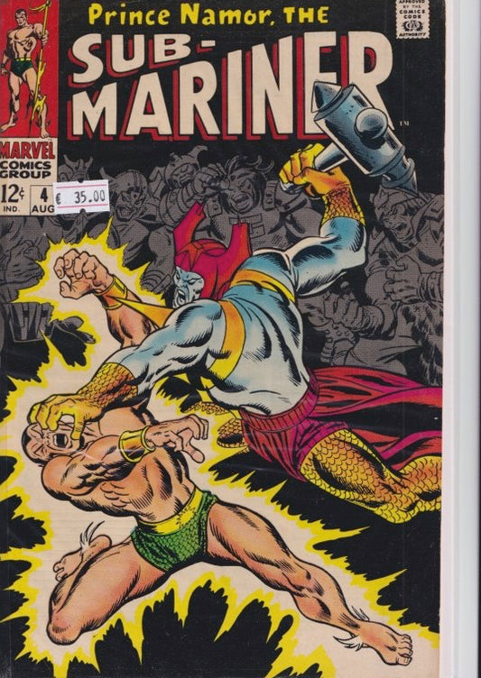 Sub-Mariner #4 (1968) VF - French Comics Lovers