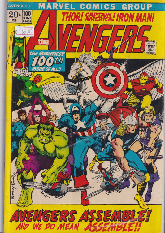 Avengers #100 (1972) - French Comics Lovers
