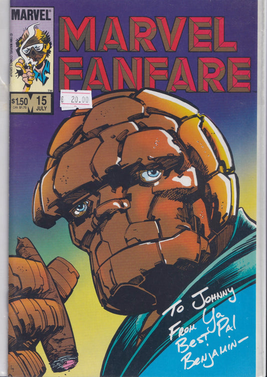 Marvel Fanfare #15 (1982) VF - French Comics Lovers