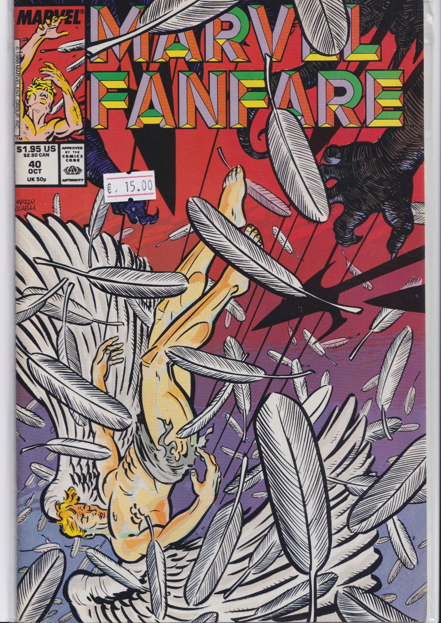 Marvel Fanfare #40 (1988) Mazzuchelli art VF - French Comics Lovers