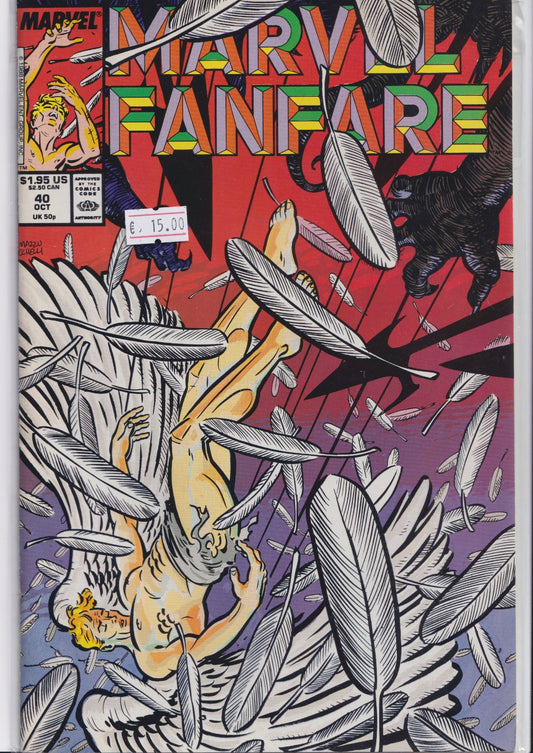 Marvel Fanfare #40 (1988) Mazzuchelli art VF - French Comics Lovers