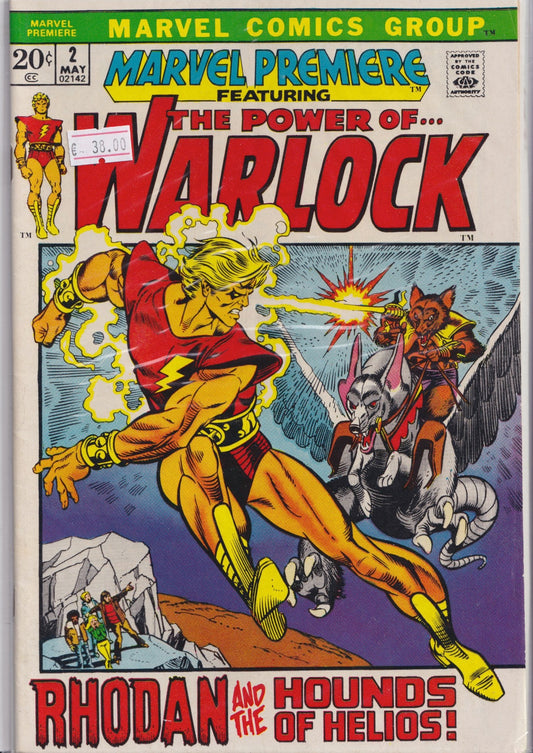 Marvel Premiere #2 (1972) Warlock VF - French Comics Lovers