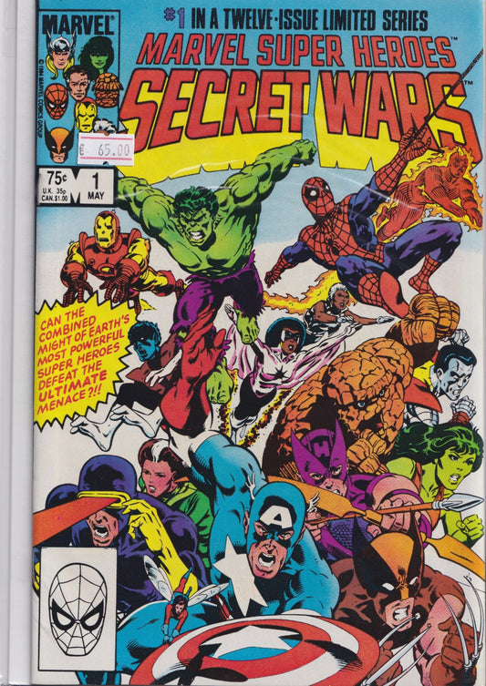 Marvel Super-Heroes Secret Wars #1 - French Comics Lovers