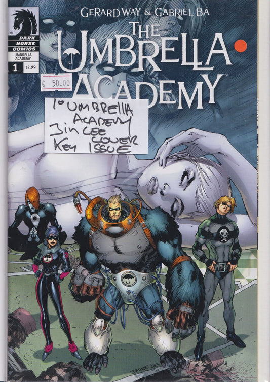 Umbrella Academy #1 (2007) Jim lee variant VF - French Comics Lovers
