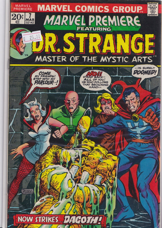 Marvel Premiere #7 (1973) Dr Strange F+ - French Comics Lovers