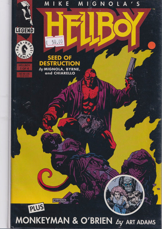 Hellboy Seed of Destruction (1994) #1 - French Comics Lovers