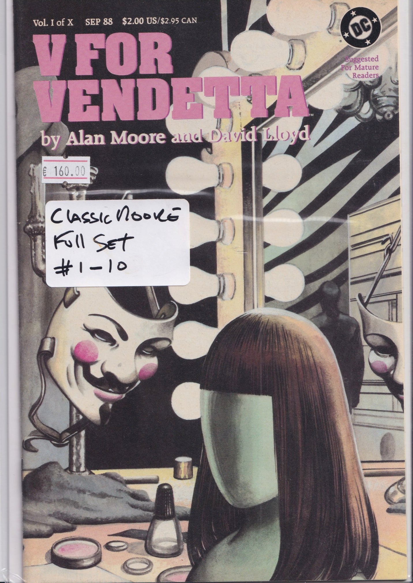 V for Vendetta #1-10 full run - French Comics Lovers