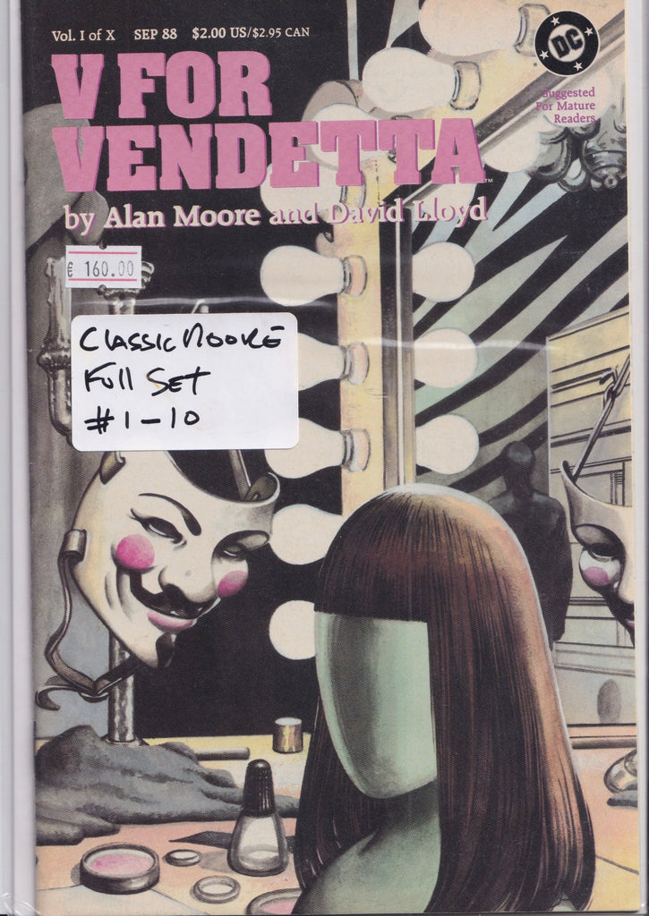 V for Vendetta #1-10 full run - French Comics Lovers