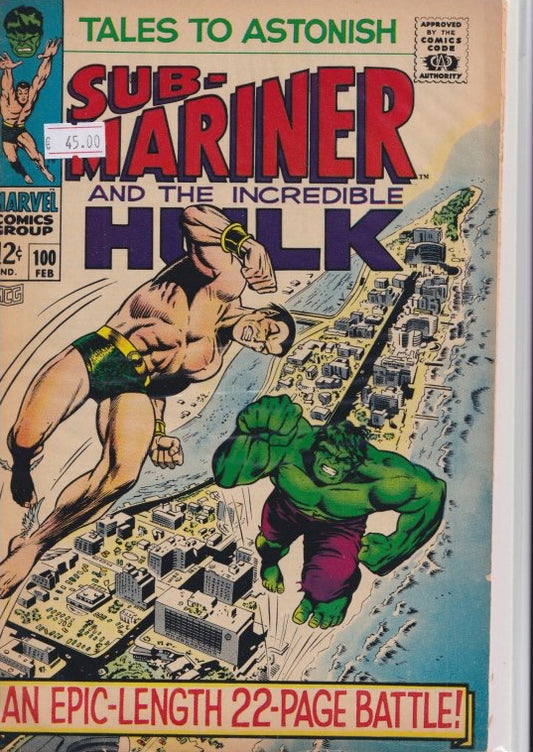 Tales to Astonish #100 (1968) F+ - French Comics Lovers