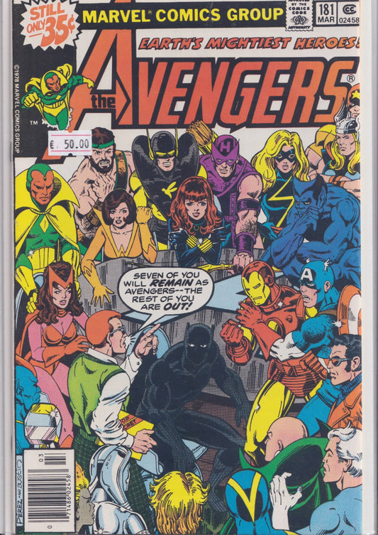 Avengers #181 - French Comics Lovers