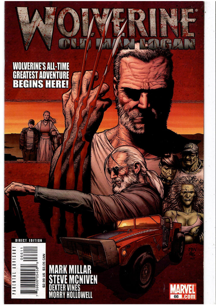 Old Man Logan full set x8 (2008) Wolverine 66-72+GS Very Fine