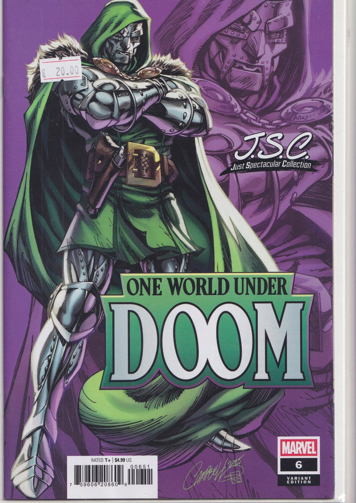 One World Under Doom #6  (2025) Doctor Doom Campbell variant NM