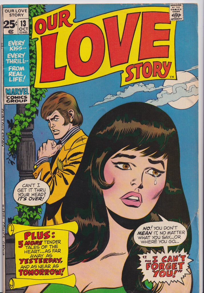 Our Love Story #13 (1971) Classic Romance Romita art  Fine