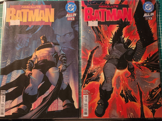 Absolute Batman #5,6 (2025) 4° print Nm