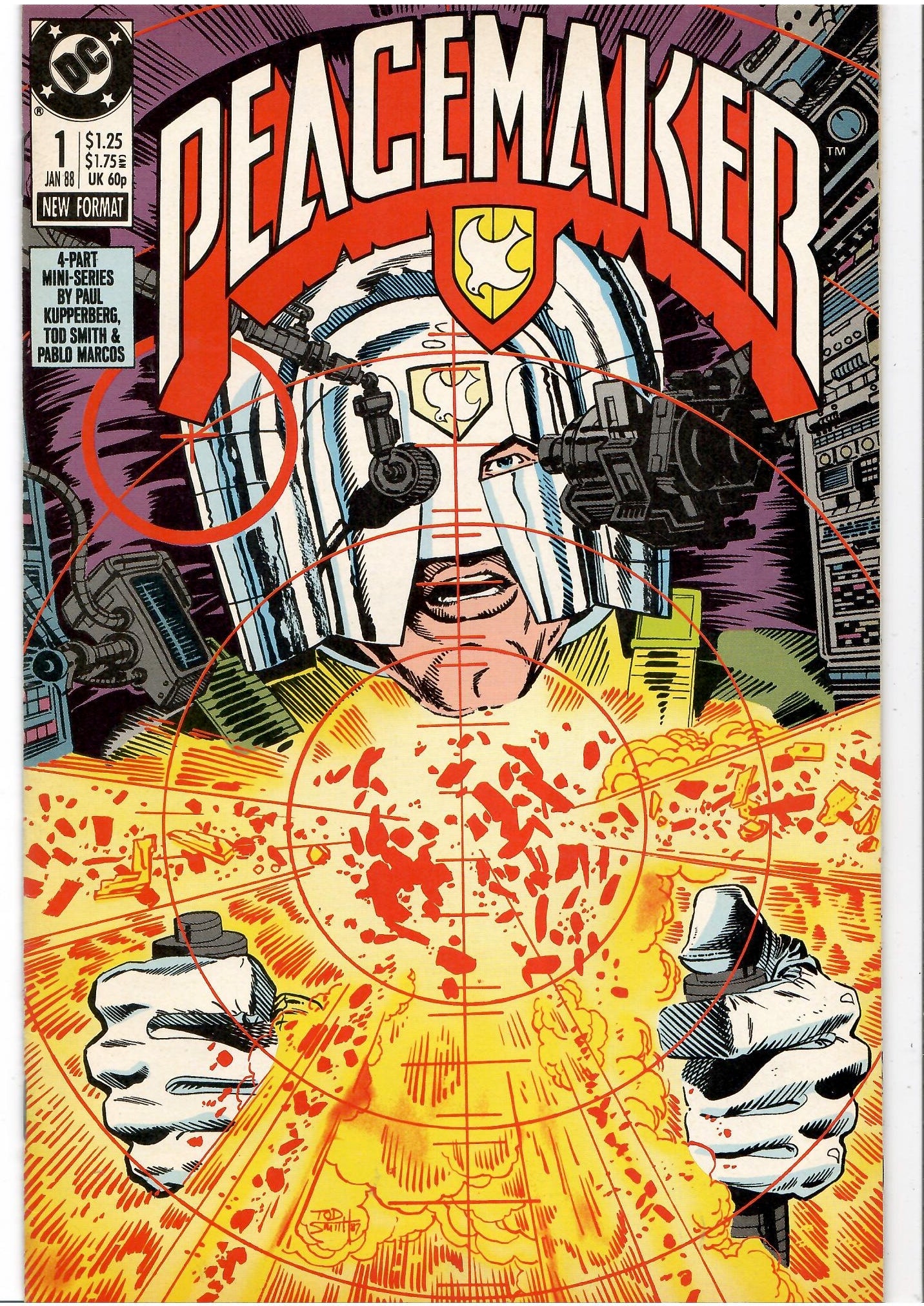 Peacemaker #1-4 (1988) Full set Very Fine