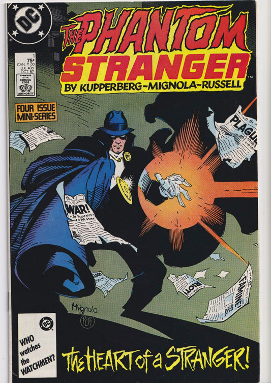 Phantom Stranger #1-4 (1987) Full set  early Mignola art Very Fine