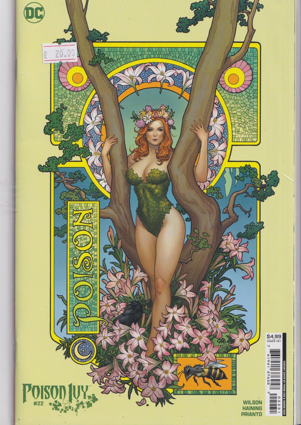 Poison Ivy #22 (2024) variant  Very Fine fcl