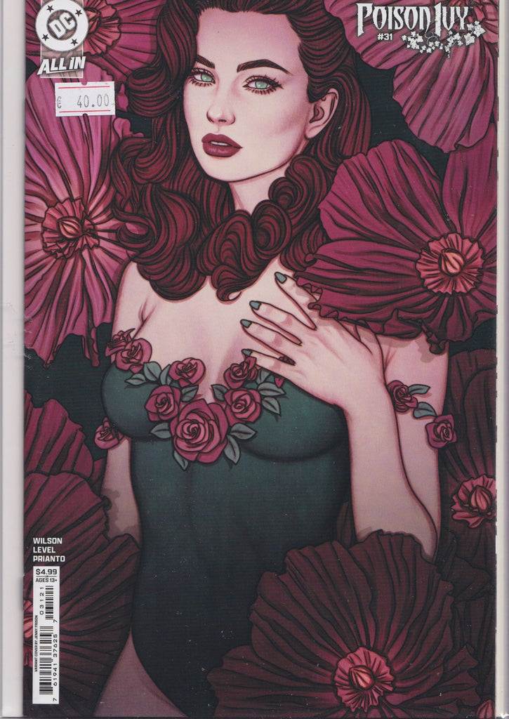 Poison Ivy #31 (2025) Jenny Frison variant  Very Fine FCL