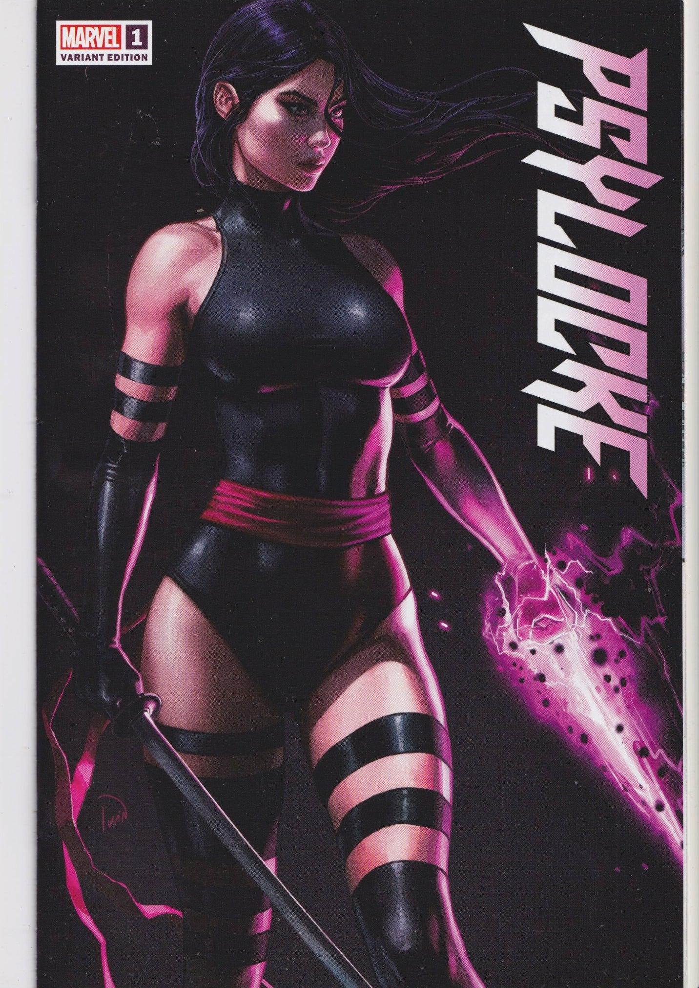 Psylocke #1 (2024) 616 Comics exclusive cover NM