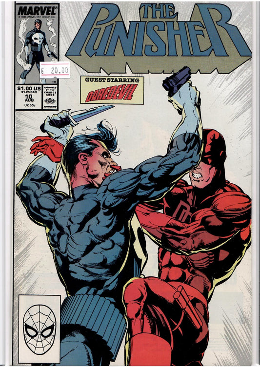Punisher #10 (1988) DD cross over VF