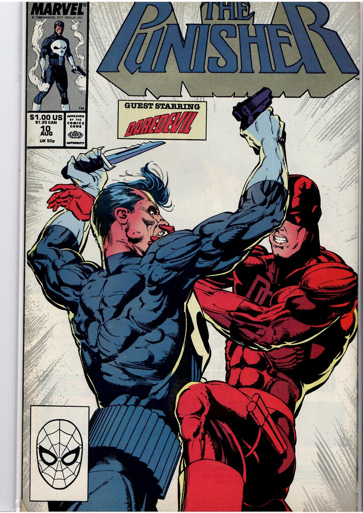 Punisher #10 (1988) Daredevil crossover very Fine