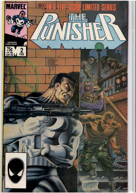 Punisher 12 (1986) Part 2 of the first limited serie Very Fine