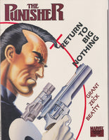 Punisher Return to Big Nothing Marvel Graphic Novel (1989) Zeck Art Very Fine