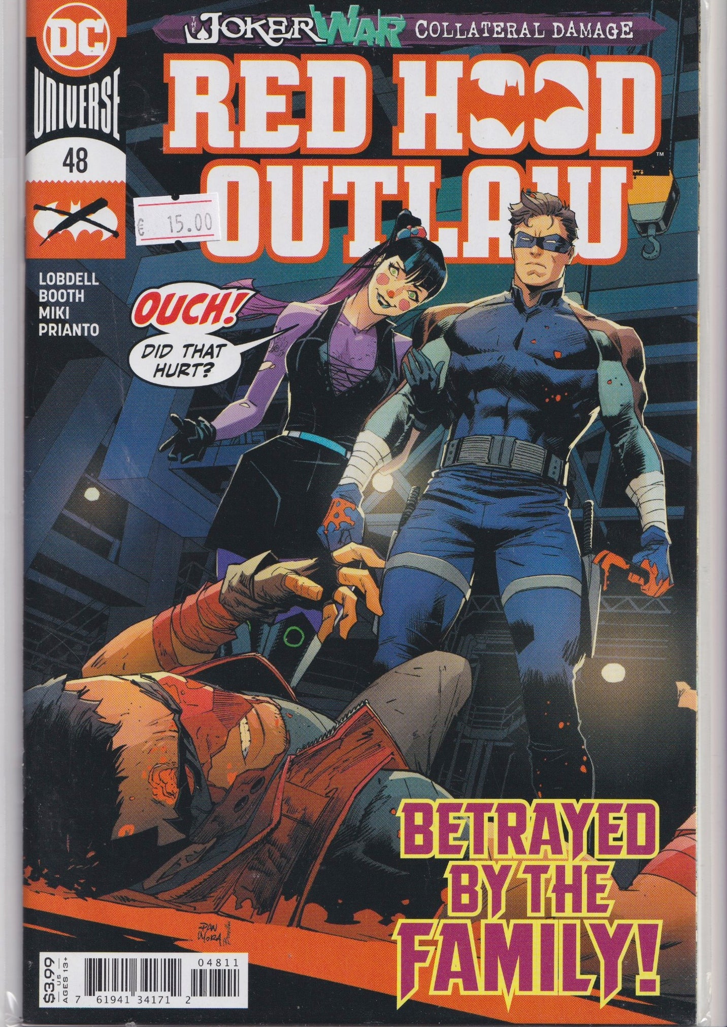 Red Hood Outlaw #48 (2020) Joker War: Tie-In very Fine FCL