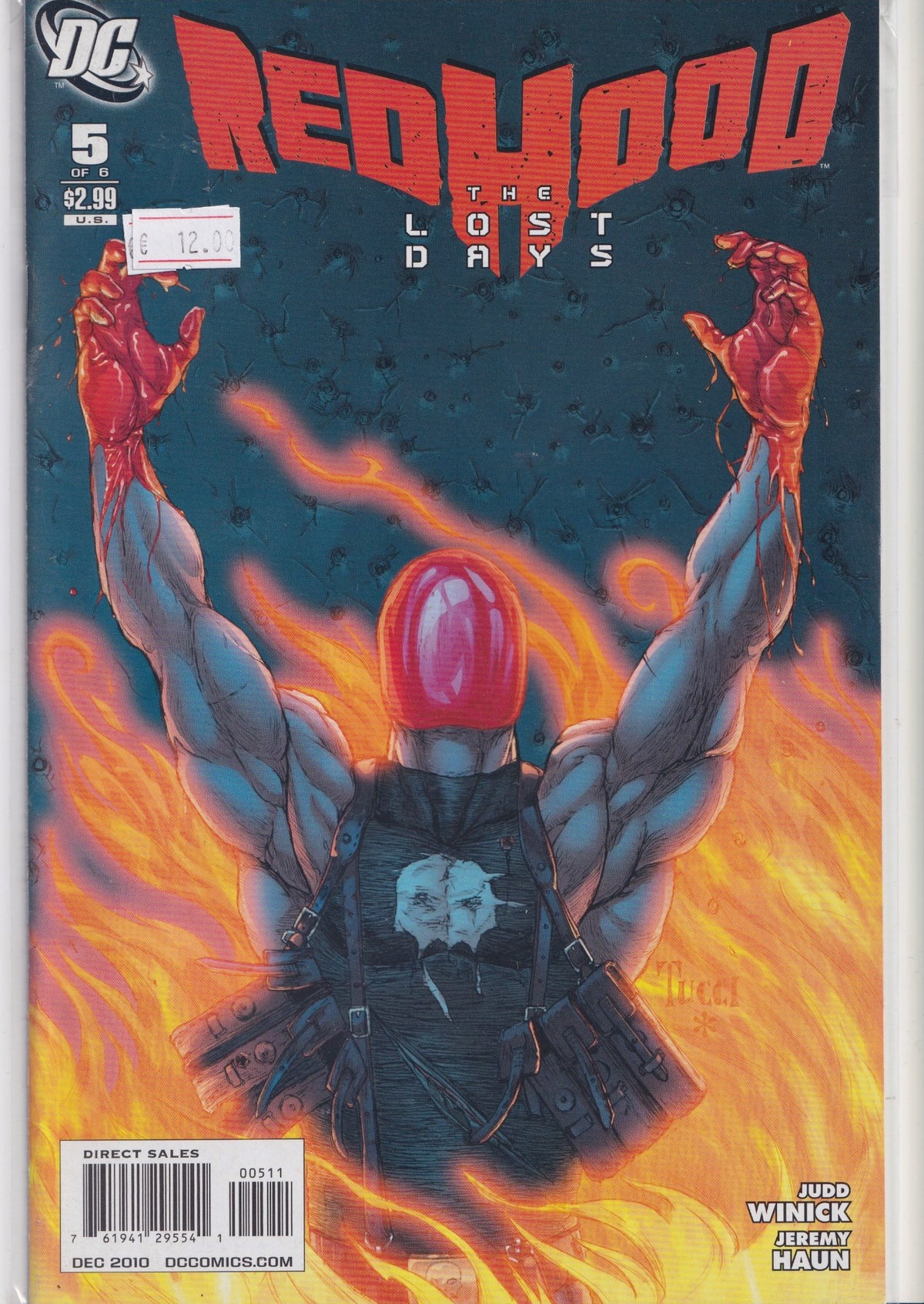 Red Hood The Lost Days #5 (2010) Very Fine FCL