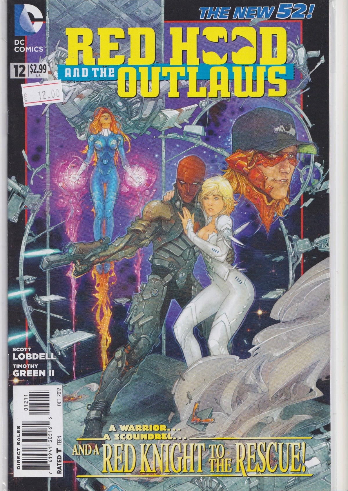 Red Hood and The Outlaws #12 (2012) Very Fine FCL