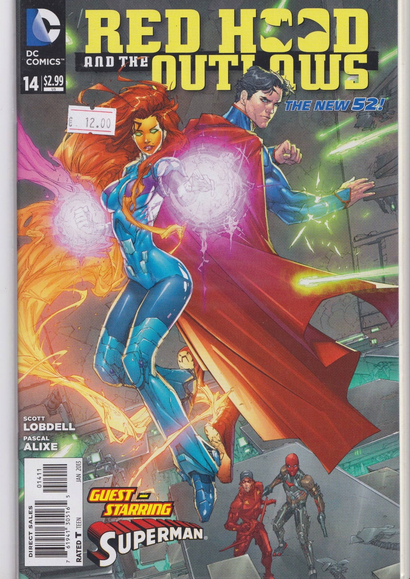 Red Hood and The Outlaws #14 (2013) Very Fine FCL