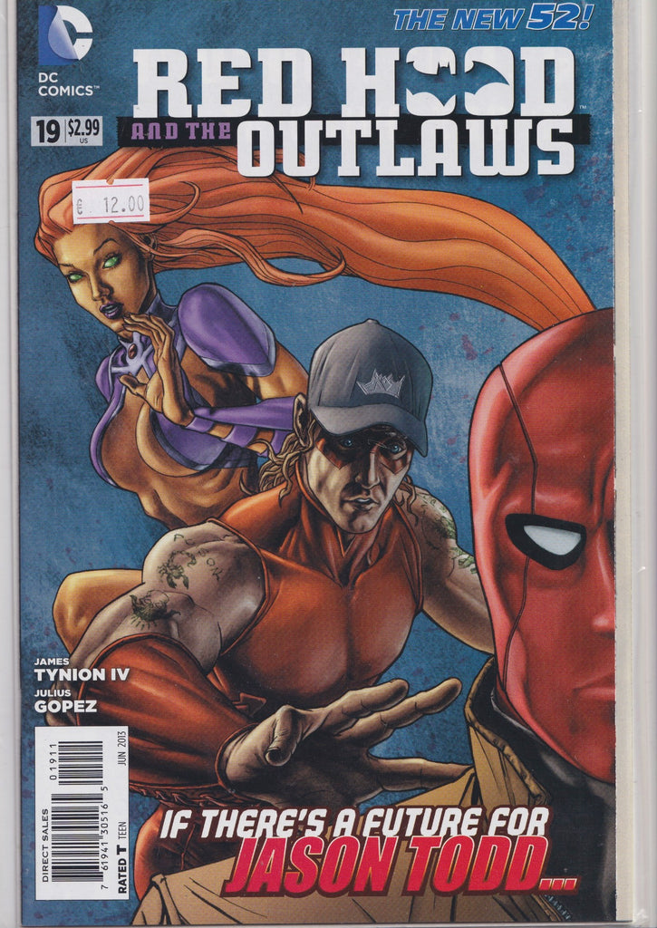 Red Hood and The Outlaws #19 (2013) Very Fine FCL