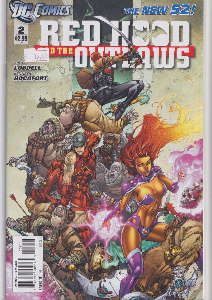 Red Hood and The Outlaws #2 (2011) Very Fine FC