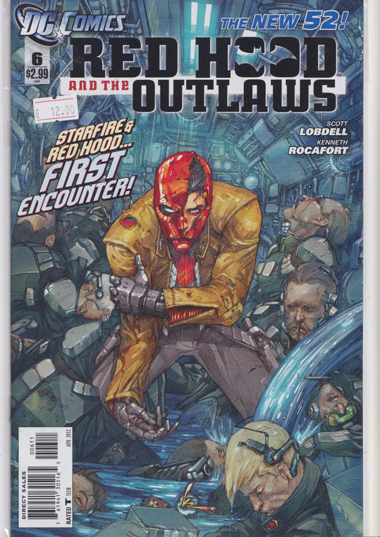Red Hood and The Outlaws #6 (2012) Very Fine FCL