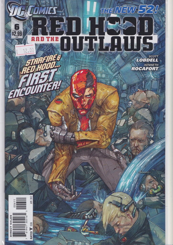Red Hood and The Outlaws #6 (2012) Very Fine FCL