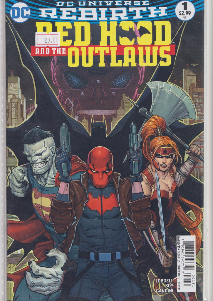 Red Hood and the Outlaws #1 (2016) Very Fine FCL